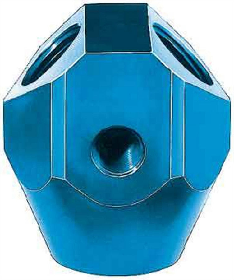 Aeroquip 3/8in pipe/1/2in pipe Block - FCM2179