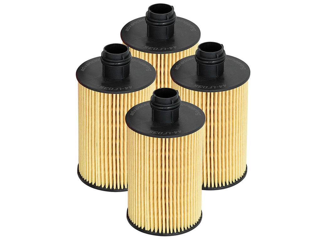 aFe Pro GUARD HD Oil Filter (4 Pack) (44-LF035-MB)