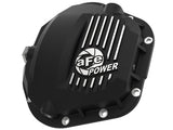 aFe Pro Series Front Differential Cover Black w/ Machined Fins (46-70082)