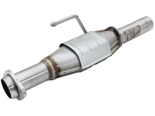 Load image into Gallery viewer, aFe POWER Direct Fit 409 Stainless Steel Rear Catalytic Converter (47-48004)