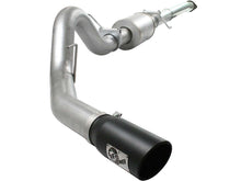 Load image into Gallery viewer, aFe ATLAS 4 IN Aluminized Steel Cat-Back Exhaust System w/ Muffler and Black Tip (49-03041-B)