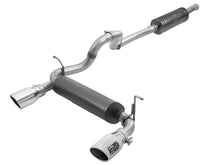 Load image into Gallery viewer, aFe Rebel Series 2-1/2 IN 304 Stainless Steel Cat-Back Exhaust w/ Polished Tips (49-38066-P)