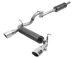 aFe Rebel Series 2-1/2 IN 304 Stainless Steel Cat-Back Exhaust w/ Polished Tips (49-38066-P)