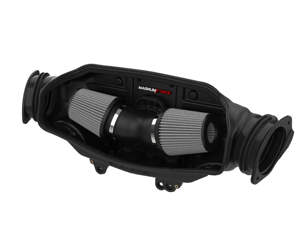 aFe Power Magnum FORCE Stage-2 Cold Air Intake w/ Pro DRY S Filters for 20-23 Chevy Corvette C8 (54-13055D)