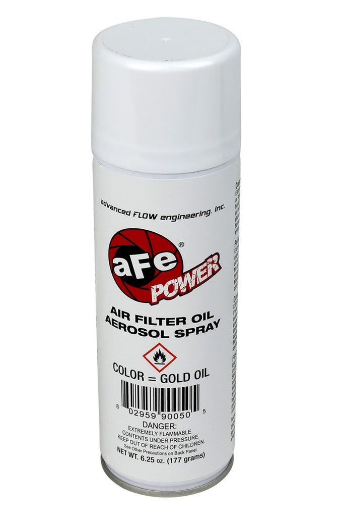 aFe Magnum FLOW Pro GUARD 7 Gold Air Filter Oil, 6.5 oz Aerosol (90-10002)