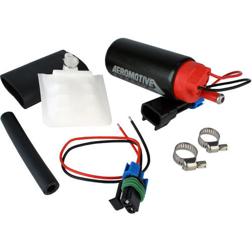 Aeromotive Fuel System 340 Stealth Fuel Pump - Offset Inlet - Inline - 11542