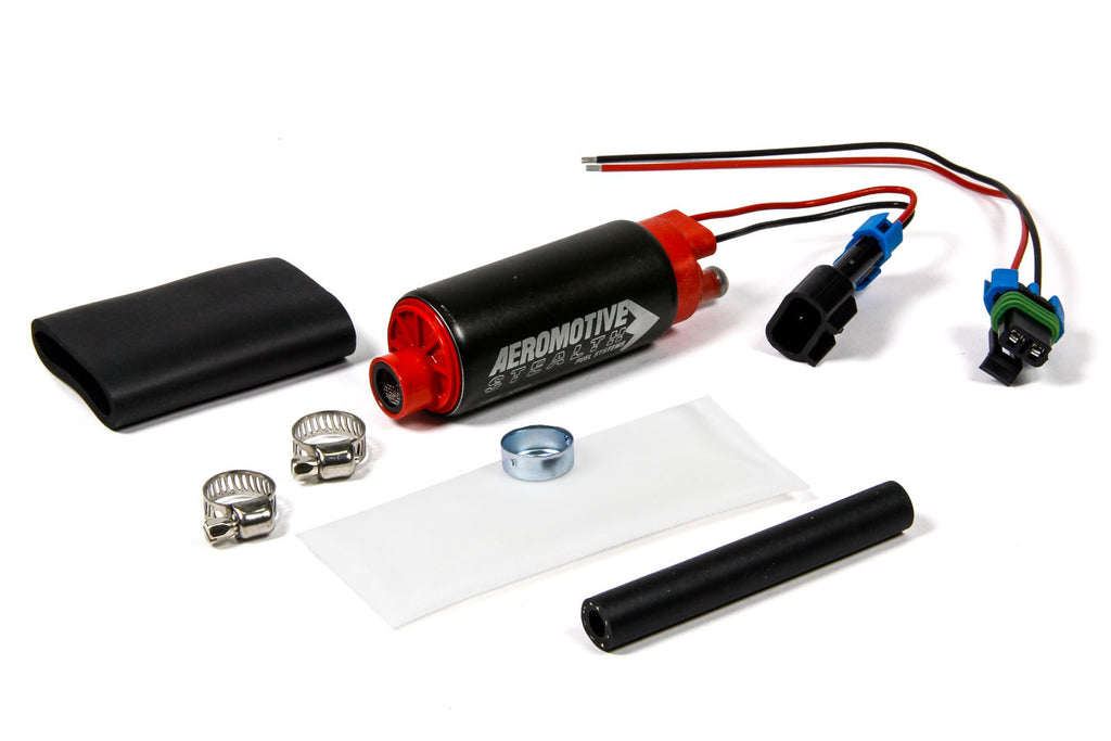 Aeromotive Fuel System 340 Stealth Fuel Pump - Center In/Offset Out E85 - 11569