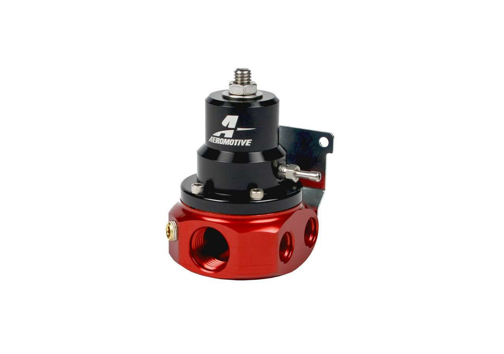 Aeromotive Fuel System 4-Port Bypass Adjustable Regulator - 3-15psi - 13224