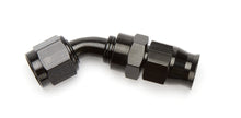 Load image into Gallery viewer, Aeromotive Fuel System 6an 45-Deg PTFE Hose End Black Anodized - 15351