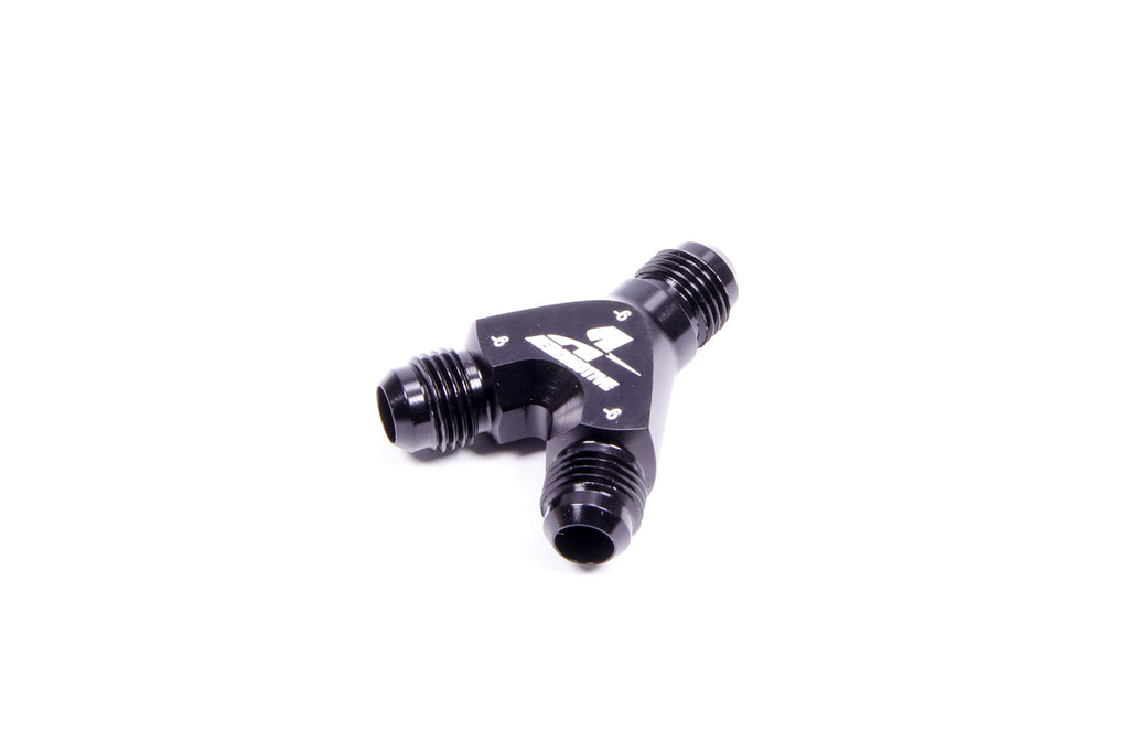 Aeromotive Fuel System Y-Block Fitting - 6an to 2 x -6an - 15672