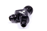 Aeromotive Fuel System Y-Block Fitting - 12an to 2 x -8an - 15677