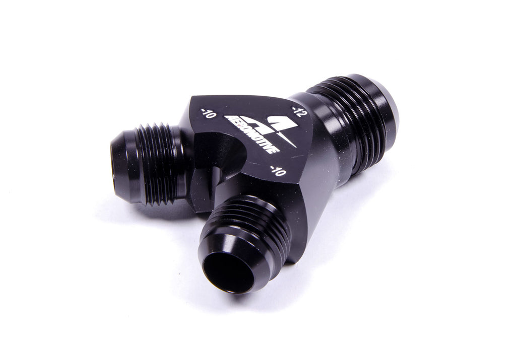 Aeromotive Fuel System Y-Block Fitting - 12an to 2 x -10an - 15678