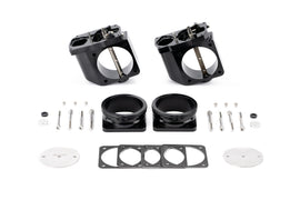 Alpha Performance R35 GT-R CNC Big Bore Throttle Body Set (With AMS Quickclamp Adapter Flanges) (ALP.07.08.0006-7)