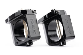 Alpha Performance R35 GT-R CNC Big Bore Throttle Body Set (With AMS Quickclamp Adapter Flanges) (ALP.07.08.0006-7)