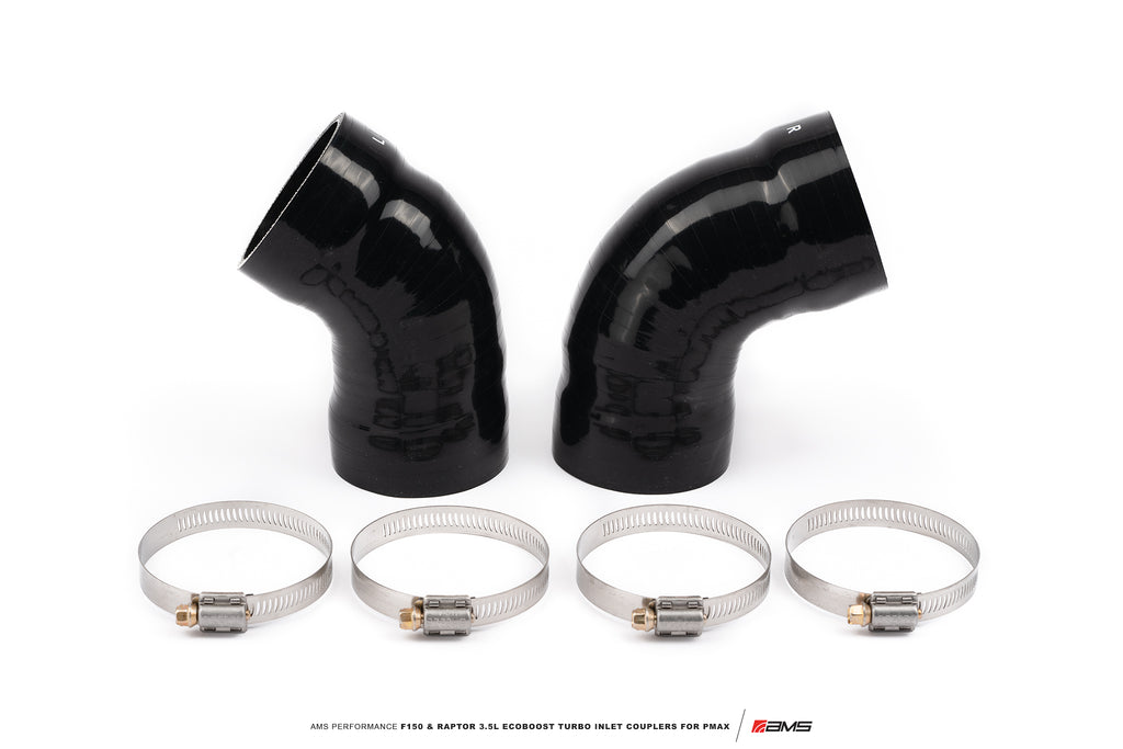 AMS Performance 2017-2020 Raptor & F150 3.5L Ecoboost Turbo Inlet Tube Couplers for Garrett PowerMax Turbos (AMS.32.08.0002-1)