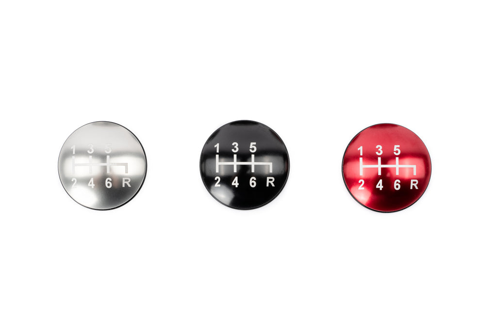 AMS Performance Subaru WRX/STi 6-Speed Billet Shift Knob (Incl. Red, Black, & Gunmetal Caps (AMS.50.06.0002-1)