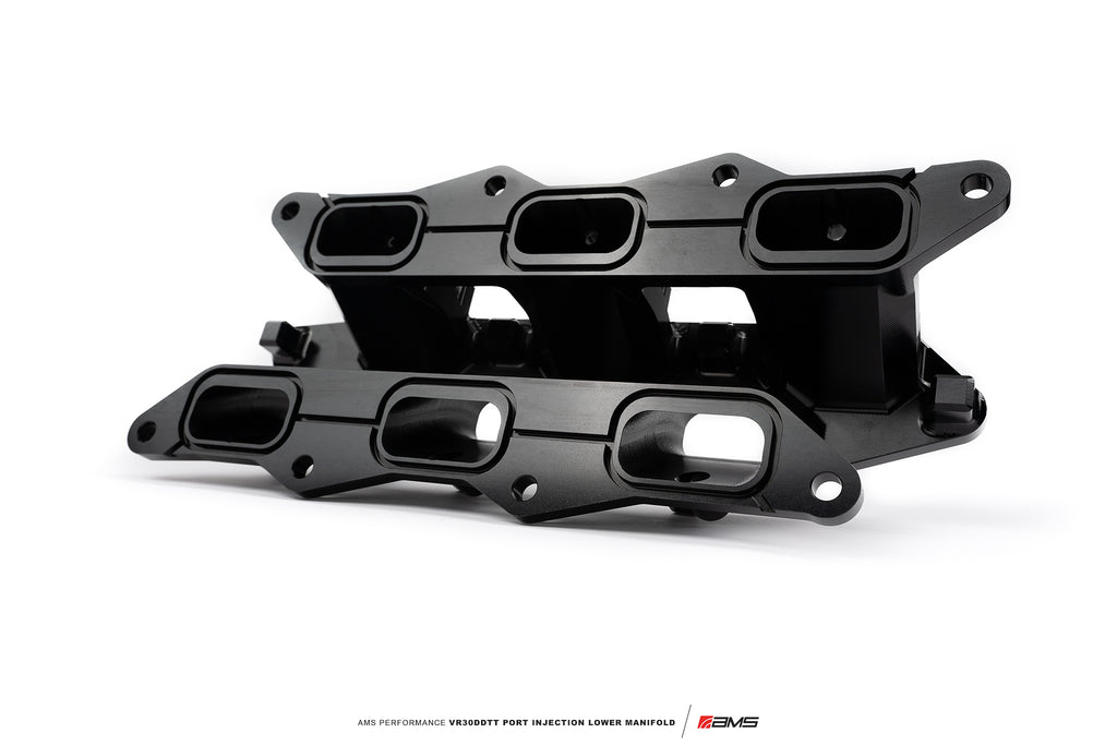 AMS Performance Nissan Z Port Injection Lower Manifold (Black) (AMS.47.08.0001-1)