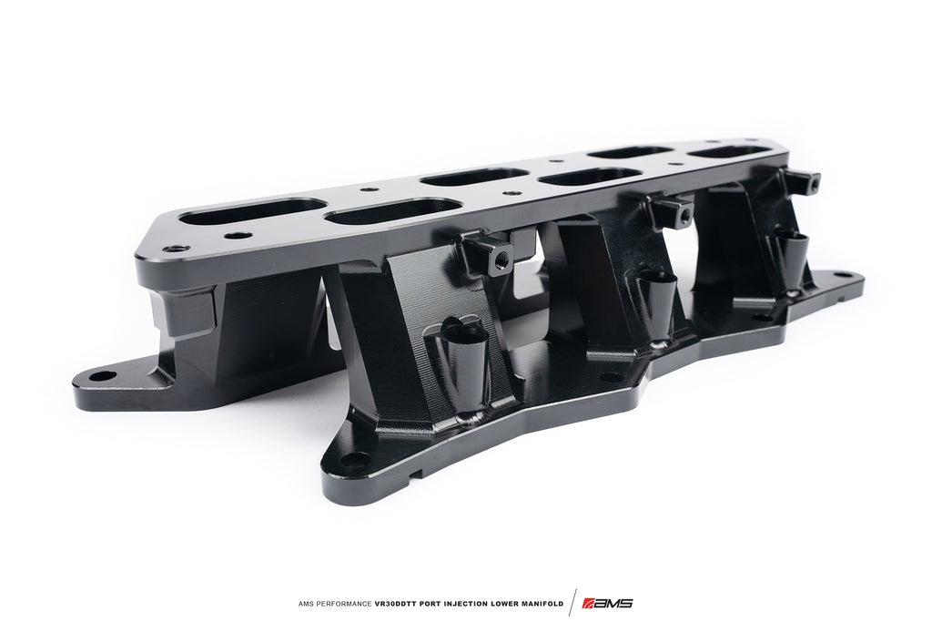 AMS Performance Nissan Z Port Injection Lower Manifold (Black) (AMS.47.08.0001-1)