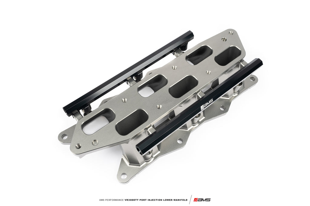 AMS Performance Nissan Z Port Injection Lower Manifold (Black) (AMS.47.08.0001-1)