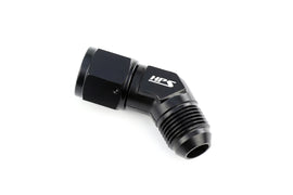 HPS Performance Aluminum AN -3 45 Degree Male to Female Swivel Coupler (AN9241-3)