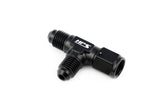 HPS Performance Aluminum AN -3 Tee Adapter with Female on Run (AN9261-3)