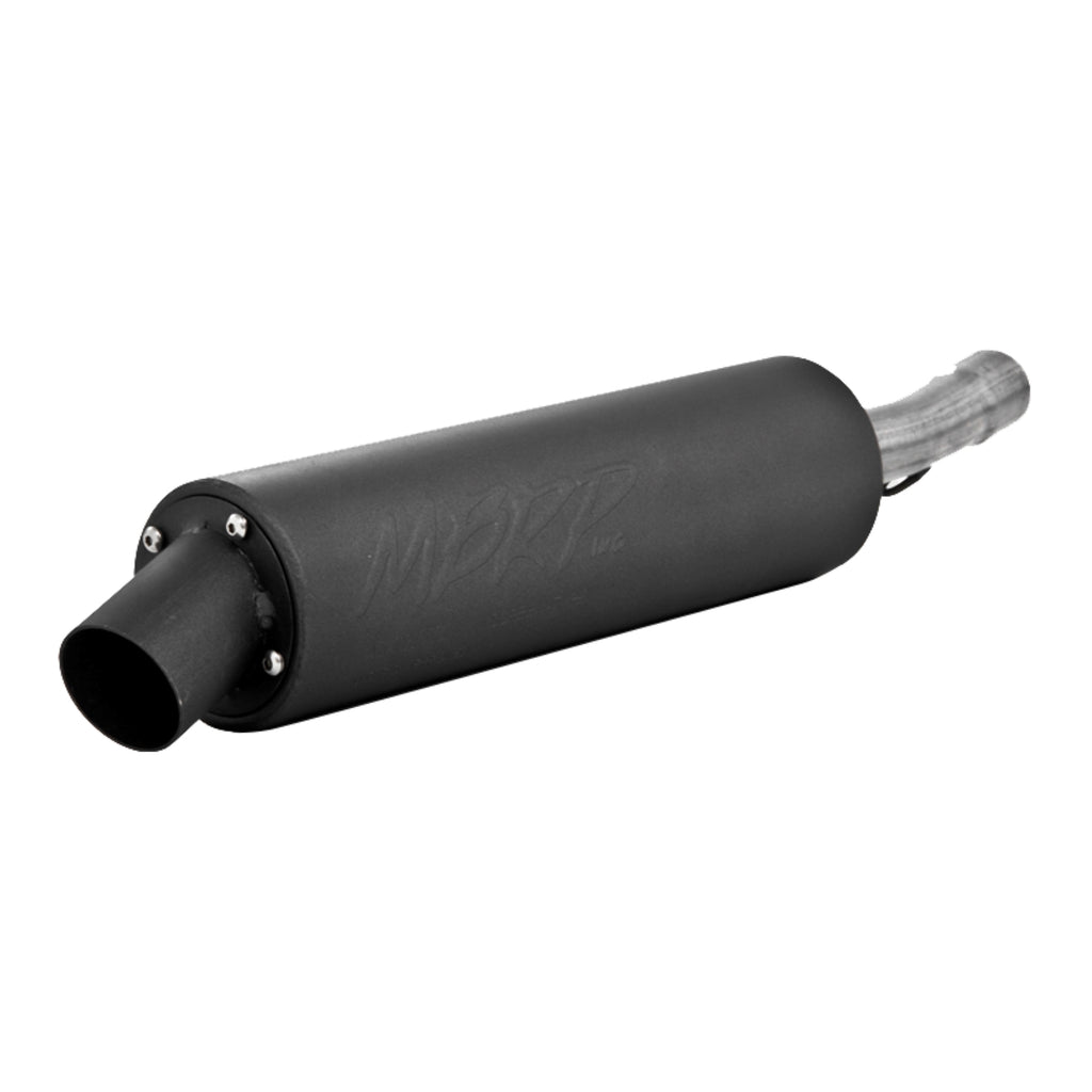 MBRP 89-91 Honda TRX 300 FourTrax Direct Repl. Slip-On Exhaust w/Utility Mffler (Req. Head Pipe Cut) (AT-7108)