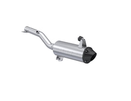 MBRP 18-24 Can-Am Outlander/Max 650/850/1000R 5in Single Slip-on Exhaust System w/ Perf. Muffler (AT-9221PT)
