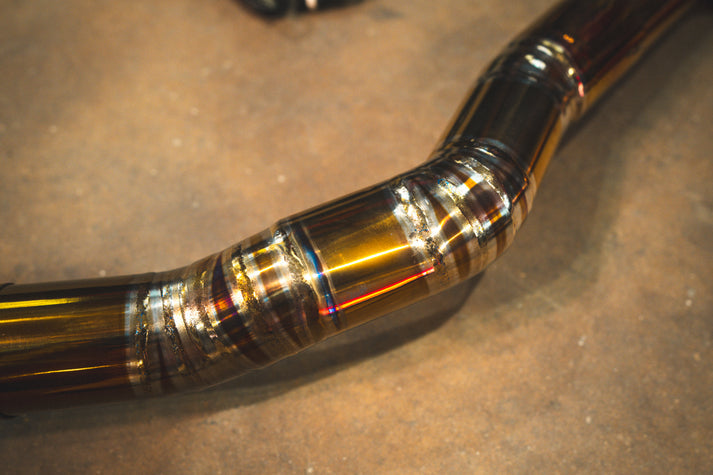 Valvetronic Designs 2013-2018 Audi C7 RS6,RS7 4.0L Full Exhaust System Grade 5 Titanium Bespoke OEM Style Valvetronic Tips (AUD.C7.VSES.FF.TI)