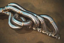 Load image into Gallery viewer, Valvetronic Designs 2017-2025 Audi R8 5.2L F1 Exhaust System With Free Flow Headers (Version 1) T304 Stainless Steel Reuses OEM Tips (AUD.R8.V10.GEN2.F1.FFH.1.BR)