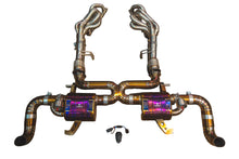 Load image into Gallery viewer, Valvetronic Designs 2015-2017 Audi R8 5.2L Full Valved Exhaust Grade 5 Titanium Reuses OEM Tips (AUD.R8.V10.GEN2.VSES.FFH.1.TI)