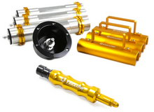 Load image into Gallery viewer, Yellow Speed Racing Air Jacks Kit - 3 Pieces w/ Connector Valve