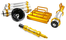 Load image into Gallery viewer, Yellow Speed Racing Air Jacks Kit - 4 Pieces w/ Connector Valve