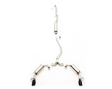 Thermal R&D 2023+ Acura Integra - Front Pipe Back Exhaust w/ Black Coated Exhaust Tips (B192-C192-C)
