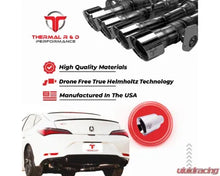 Load image into Gallery viewer, Thermal R&amp;D 2023+ Acura Integra - Front Pipe Back Exhaust w/ Black Coated Exhaust Tips (B192-C192-C)