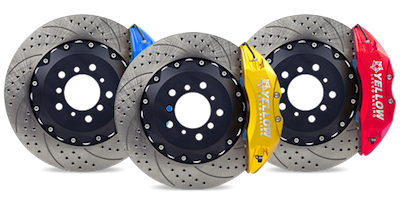 Yellow Speed Racing Front 4 Piston Ultra Big Brake Kit - Audi A1 2010-2014 (8X)