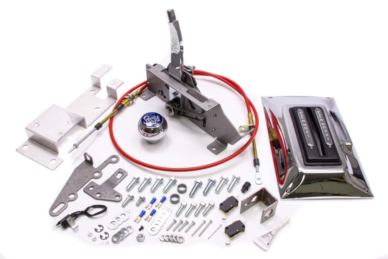 b&m gear shifter B&M Console Quick Automatic Shifter, Silver
