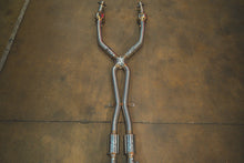 Load image into Gallery viewer, Valvetronic Designs 2008-2011 BMW E90,E92 M3 4.0L 200 Cell Full Exhaust System T304 Stainless Steel Carbon Fiver 3.5 Inch Outlet Tips (BMW.E9X.M3.VSES.2CC.BR.FC)