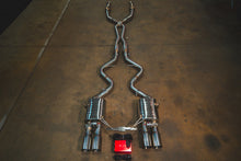 Load image into Gallery viewer, Valvetronic Designs 2008-2011 BMW E90,E92 M3 4.0L Full Exhaust System T304 Stainless Steel Black 3.5 Inch Outlet Tips (BMW.E9X.M3.VSES.FF.BR.BLK)