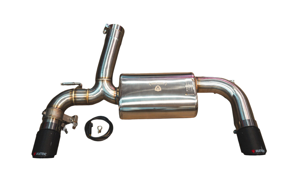 Valvetronic Designs 2011-2021 BMW F Series 2.0 Axleback T304 Stainless Steel Brushed 3.5 Inch Outlet Tips (BMW.F.VSES.BR.BRSH)