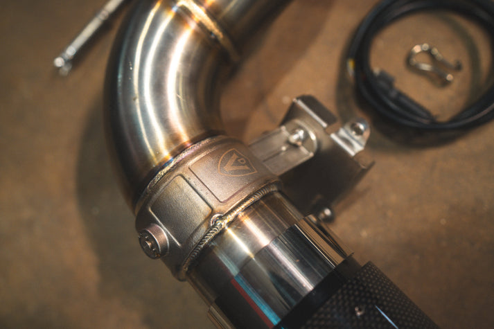 Valvetronic Designs 2011-2021 BMW F Series 2.0 Axleback T304 Stainless Steel Burnt 3.5 Inch Outlet Tips (BMW.F.VSES.BR.BRT)