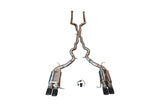Valvetronic Designs 2011-2016 BMW F10 M5 4.4L Catback T304 Stainless Steel Burnt 3.5 Inch Outlet Tips (BMW.F10.M5.VSES.BR.BRT)