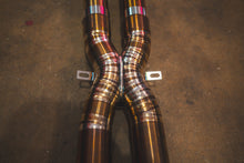 Load image into Gallery viewer, Valvetronic Designs 2011-2016 BMW F10 M5 4.4L Catback Grade 5 Titanium Burnt 3.5 Inch Outlet Tips (BMW.F10.M5.VSES.TI.BRT)