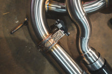 Load image into Gallery viewer, Valvetronic Designs 2015-2018 BMW F85 X5M, F86 X6M 4.4L Catback T304 Stainless Steel Black 3.5 Inch Outlet Tips (BMW.F85.X5M.VSES.BR.BLK)