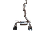 Valvetronic Designs 2018-2021 BMW F87C M2 3.0L Catback Grade 5 Titanium Burnt 3.5 Inch Outlet Tips (BMW.F87C.M2.VSES.TI.BRT)