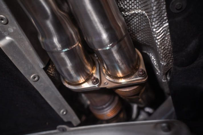 Valvetronic Designs 2014-2020 BMW F80,F82 M3,M4 3.0L Catback T304 Stainless Steel Black 3.5 Inch Outlet Tips (BMW.F8X.M3.M4.VSES.BR.BLK)