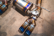 Load image into Gallery viewer, Valvetronic Designs 2014-2020 BMW 3.0L Catback Grade 5 Titanium Brushed 3.5 Inch Outlet Tips (BMW.F8X.M3.M4.VSES.TI.BRSH)
