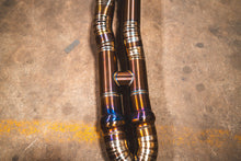 Load image into Gallery viewer, Valvetronic Designs 2014-2020 BMW 3.0L Catback Grade 5 Titanium Brushed 3.5 Inch Outlet Tips (BMW.F8X.M3.M4.VSES.TI.BRSH)