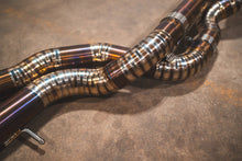 Load image into Gallery viewer, Valvetronic Designs 2014-2020 BMW 3.0L Catback Grade 5 Titanium Brushed 3.5 Inch Outlet Tips (BMW.F8X.M3.M4.VSES.TI.BRSH)