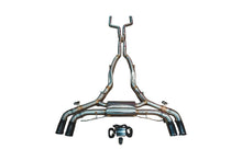 Load image into Gallery viewer, Valvetronic Designs 2020-2025 BMW F95 X5M 4.4L Catback T304 Stainless Steel Black 3.5 Inch Outlet Tips (BMW.F95.X5M.VSES.BR.BLK)