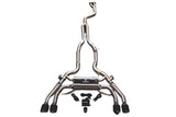Valvetronic Designs 2019-2025 BMW 3.0L Catback T304 Stainless Steel Black 3.5 Inch Outlet Tips (BMW.F9X.X3M.VSES.BR.BLK)